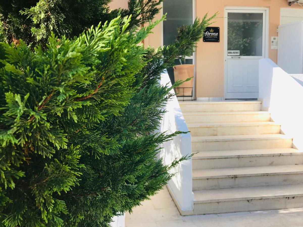Korona Beach Apartments II Rethymno  ภายนอก รูปภาพ